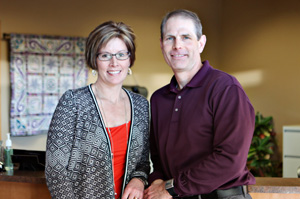 Owners of EDGE Physical Therapy - Mike and Beth Bartels